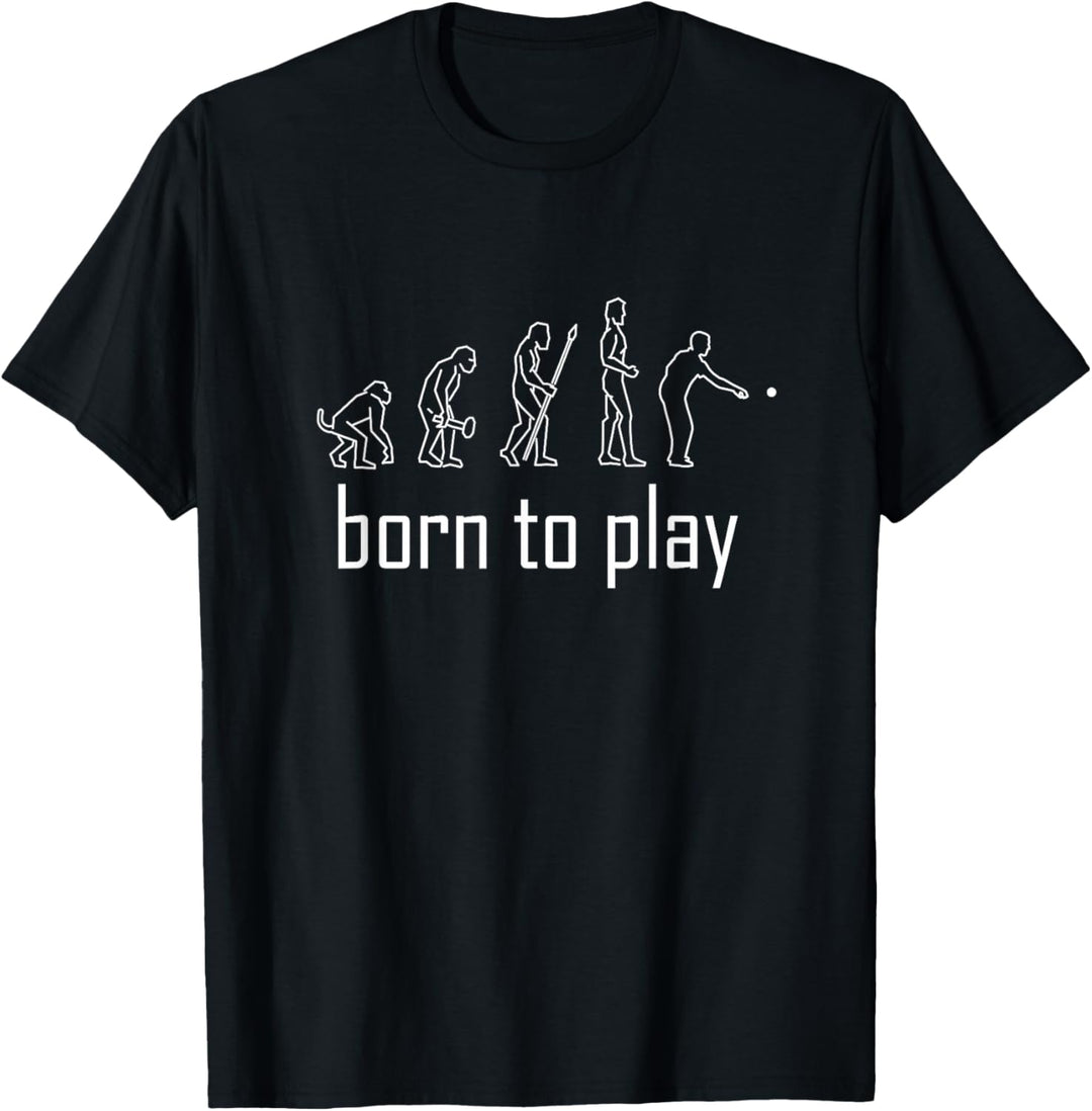 Boule Evolution Shirt - Born to play Boccia Petanque