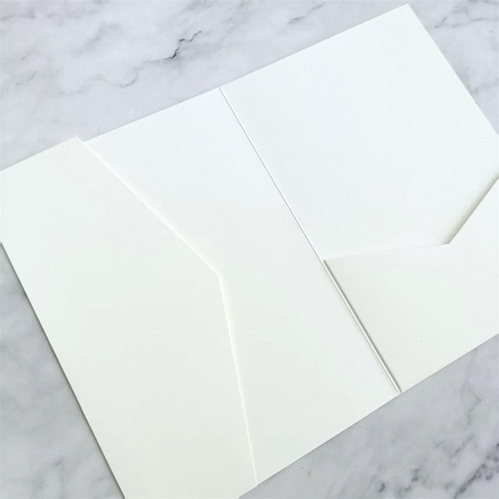 MillaSaw Hochzeitseinladungen, elfenbeinfarbenes Papier, matt, 25 Stück, Einladungen zum Geburtstag,