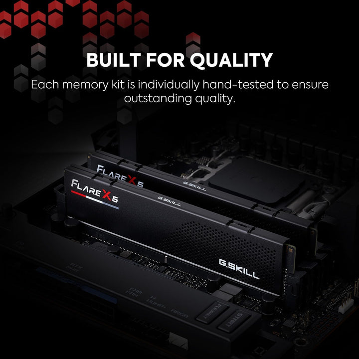 G.SKILL Flare X5 Series 32GB (2 x 16GB) 288pin SDRAM DDR5 5600 (PC5-44800) CL36-36-36-89 1, 20V Dual