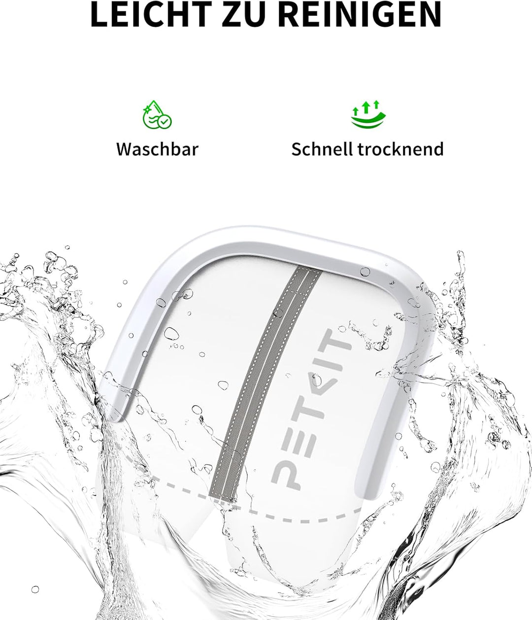 PETKIT Magnetischer Staubschutzvorhang 2.0 für PUROBOT MAX PRO & PURAMAX 2, Reduziert Streuverschlep