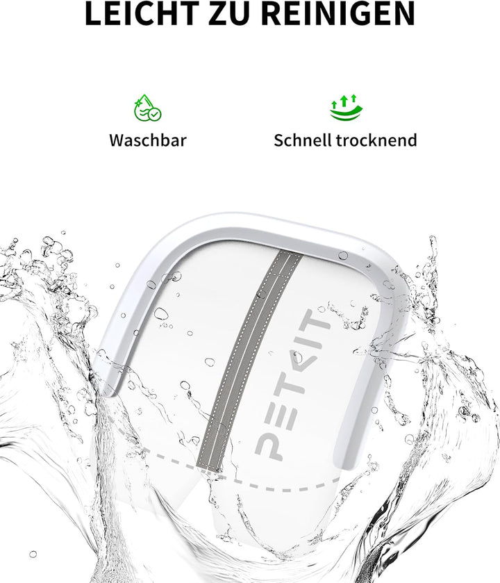 PETKIT Magnetischer Staubschutzvorhang 2.0 für PUROBOT MAX PRO & PURAMAX 2, Reduziert Streuverschlep