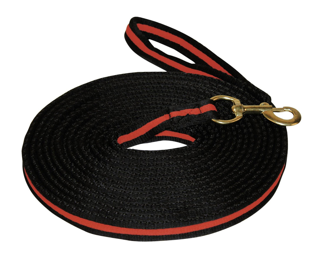 Kerbl 321491 Softlonge 8 m, schwarz / rot schwarz/rot Länge 8 m, schwarz/rot Länge 8 m