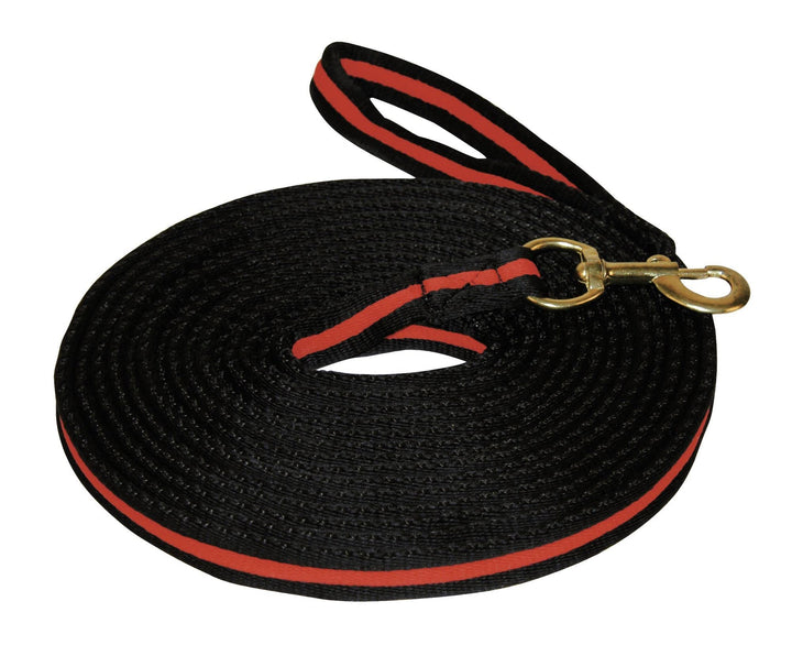 Kerbl 321491 Softlonge 8 m, schwarz / rot schwarz/rot Länge 8 m, schwarz/rot Länge 8 m
