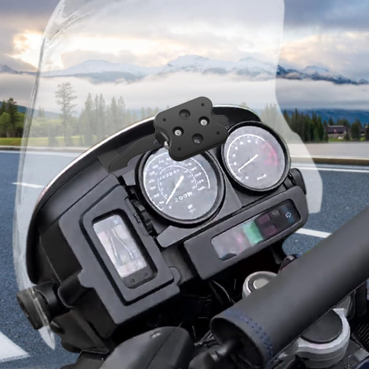 GPS-Navigationshalterung kompatibel mit BMW R1150GS 1999-2004 | GPS-Montagehalter aus Edelstahl pass