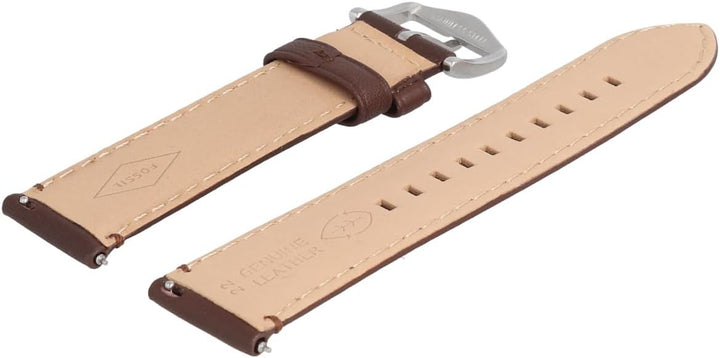 Fossil Uhrenarmband 22mm Leder Braun - FS-4813 | LB-FS4813