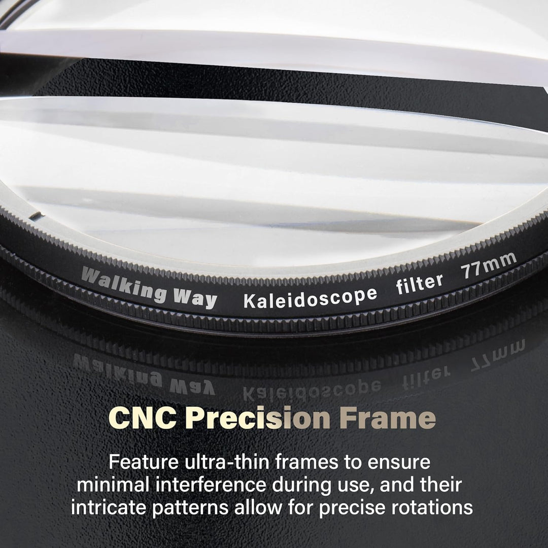 WalkingWay Center Field Split-Dioptrien Prismenfilter 49mm K9 Optikglas mit Unschärfe- und Wiederhol