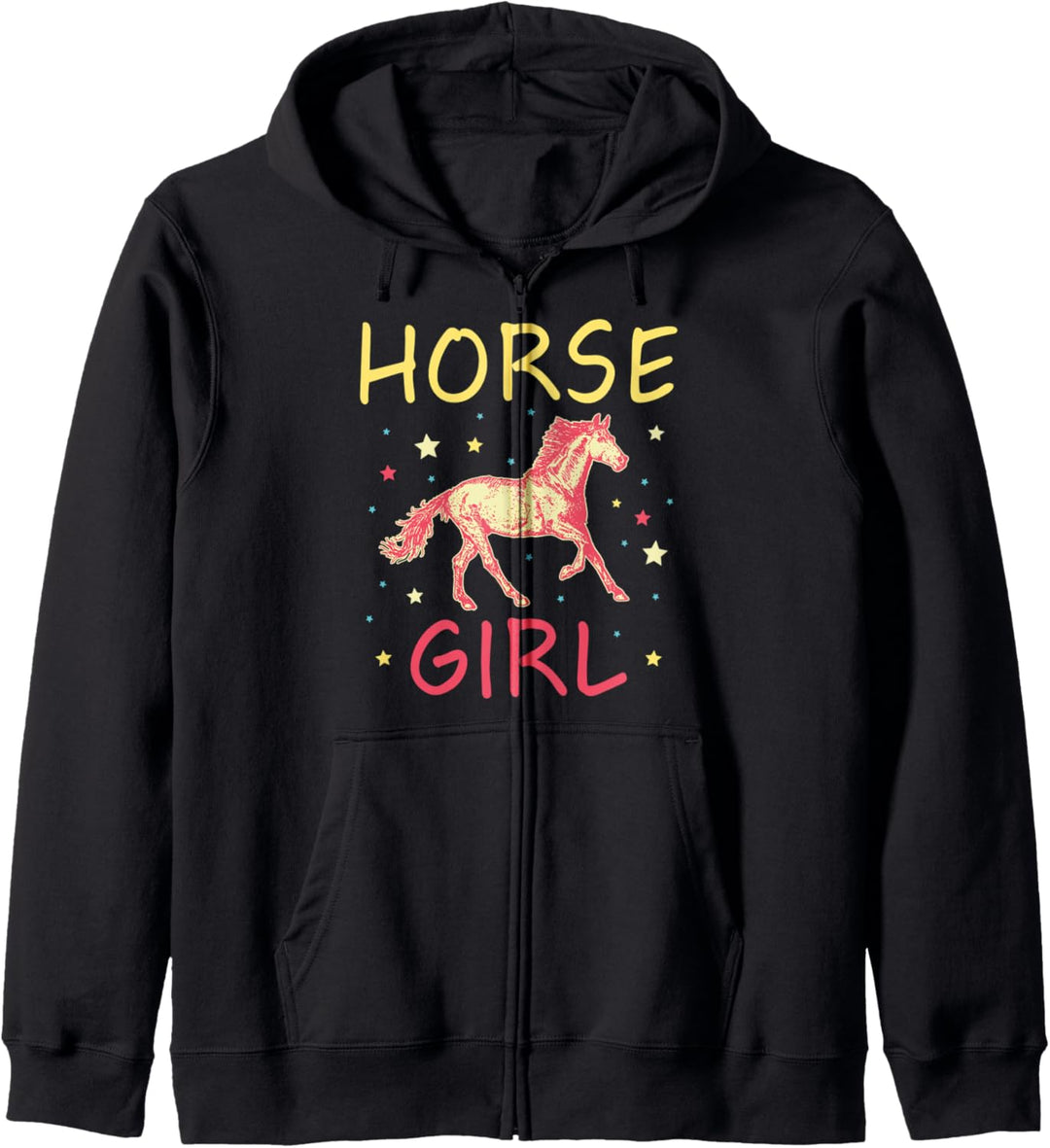 Pferdemädchen Cute Horseback Riding Love Horse Racing Horses Kapuzenjacke