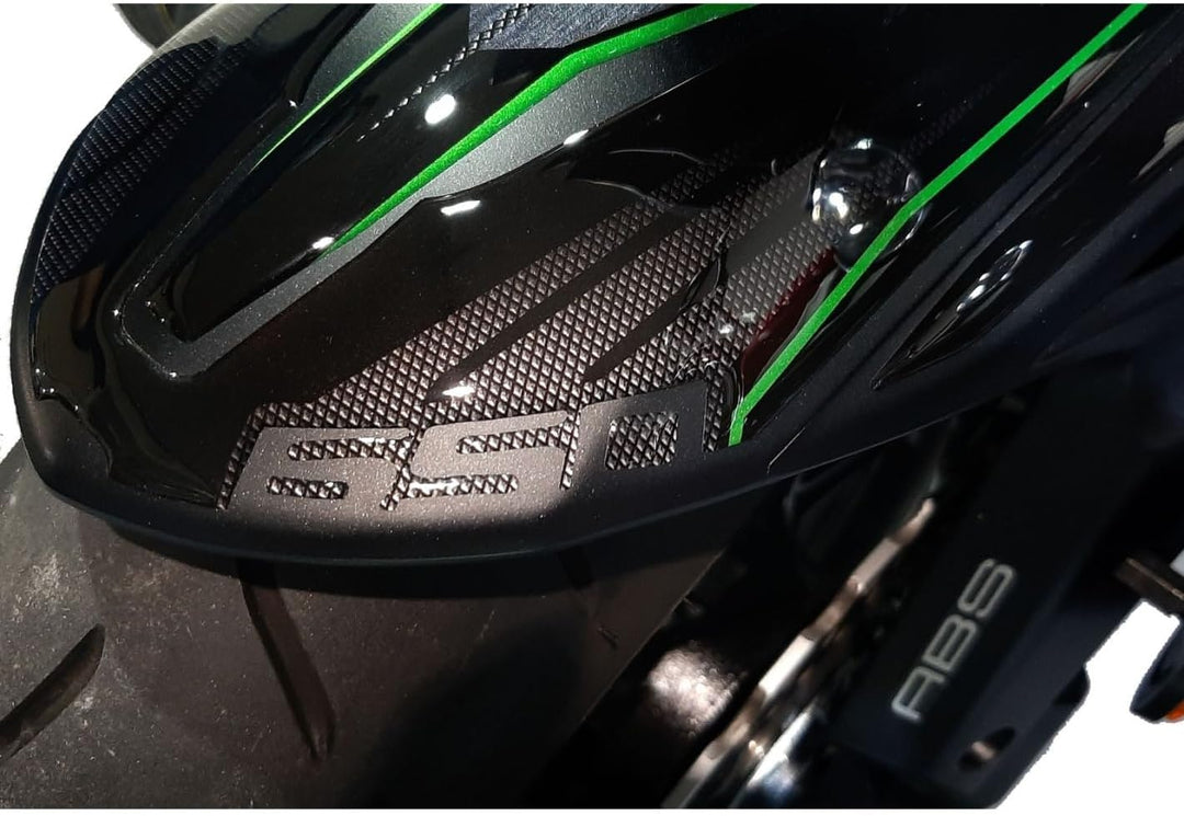 Resin Bike Aufkleber für Motorrad Kompatibel mit Kawasaki Versys 650 2017-2020. Kotflügelschutz vor