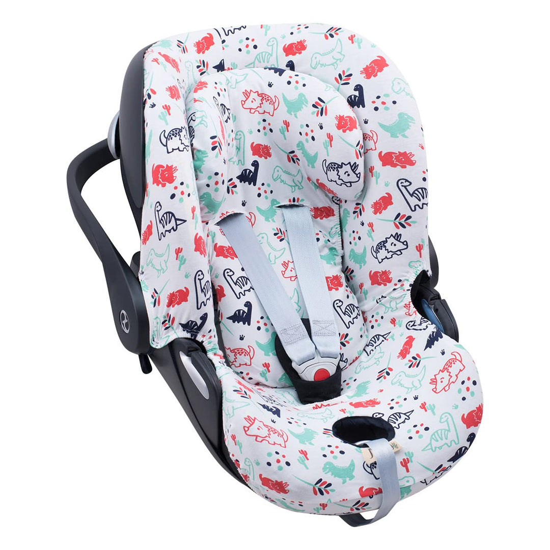 JYOKO KIDS Bezug für Autositz kompatibel mit Cybex Aton Cloud- Q-M-2-4-5, aus Baumwolle (Cloud Q-M,