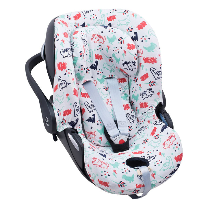 JYOKO KIDS Bezug für Autositz kompatibel mit Cybex Aton Cloud- Q-M-2-4-5, aus Baumwolle (Cloud Q-M,