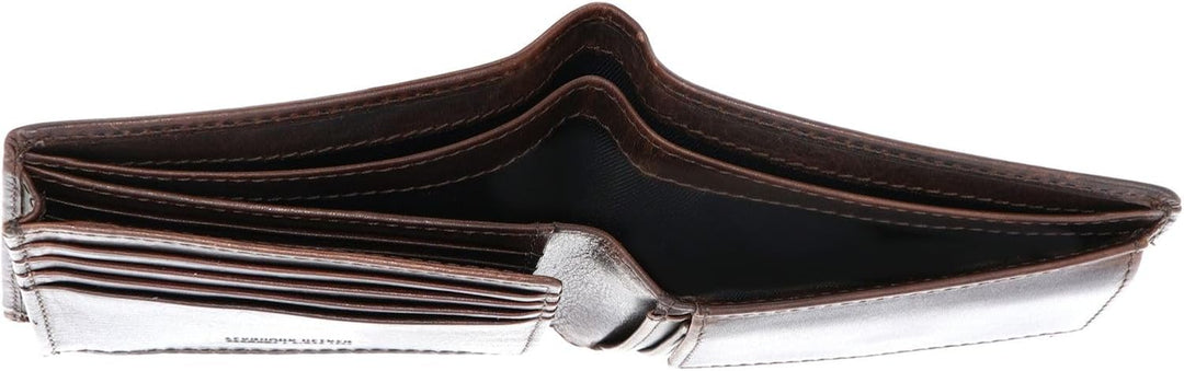 Leonhard Heyden Roma - Herrengeldbörse mit Münzfach Leder 11.5 cm braun, Braun
