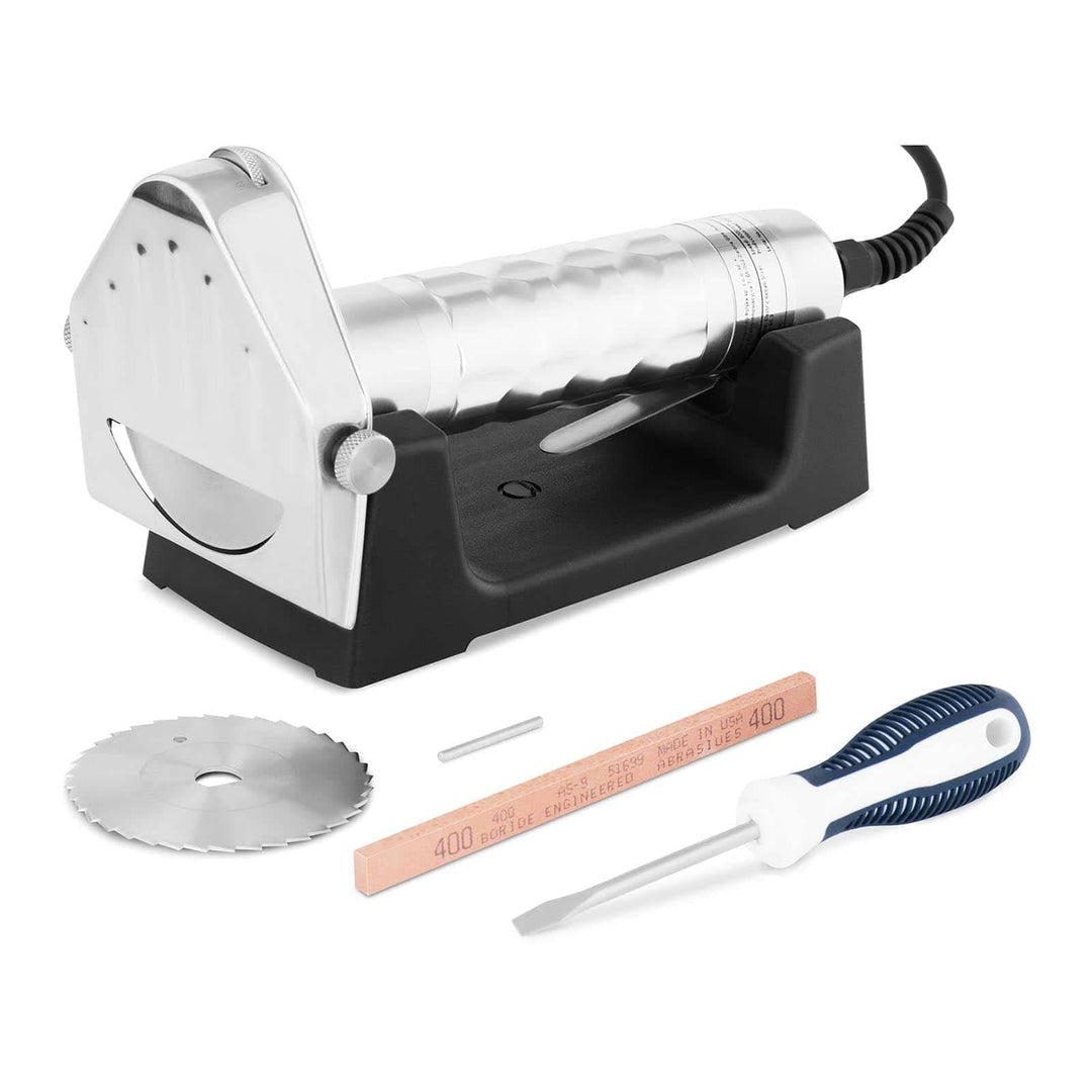 Royal Catering RCKK-80.3 Dönermesser elektrisch Drehgeschwindigkeit: 8000 U/min Dönerschneider Gyros