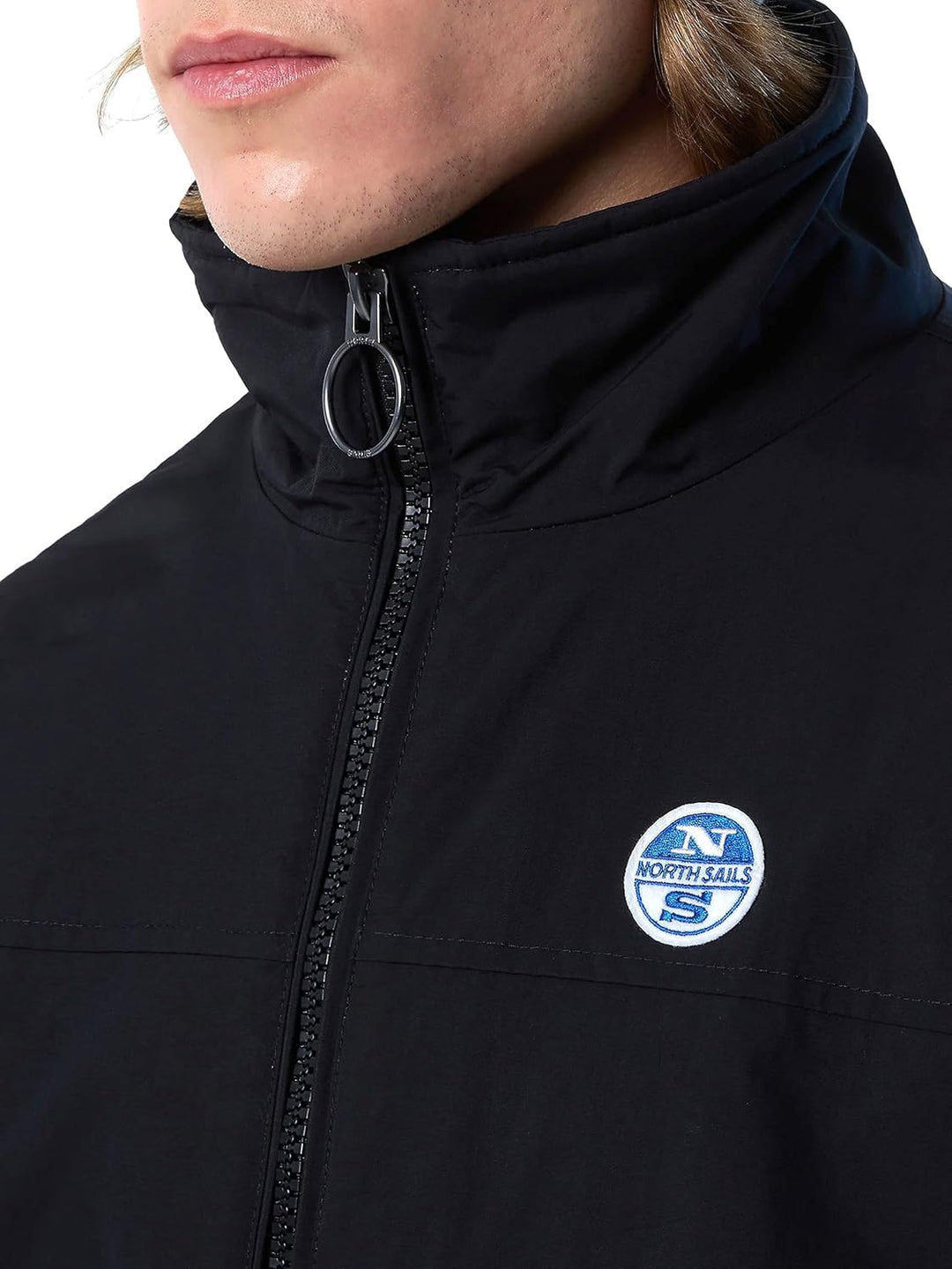 North Sails Sailor Herrenjacke aus recyceltem Nylon - Slim Fit und Befestigung mit Reissverschluss X