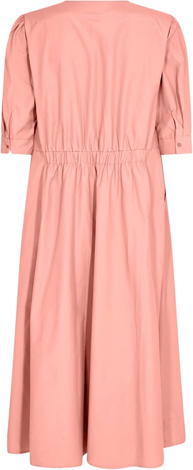 SOYACONCEPT Damen Dress XL Coral Haze, XL Coral Haze