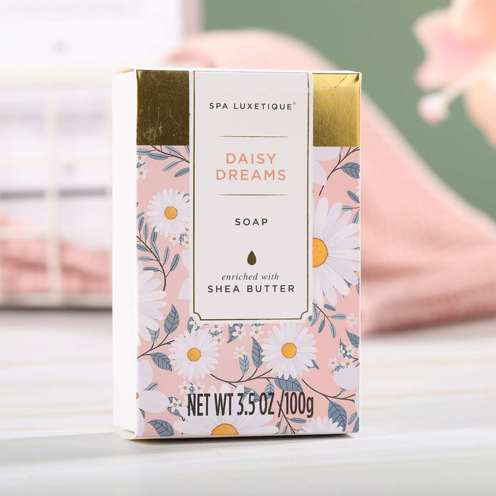 SPA LUXETIQUE Damen Bade Geschenkset - Beauty Set für Sie 12tlg Geburtstagsgeschenk, Gänseblümchendu