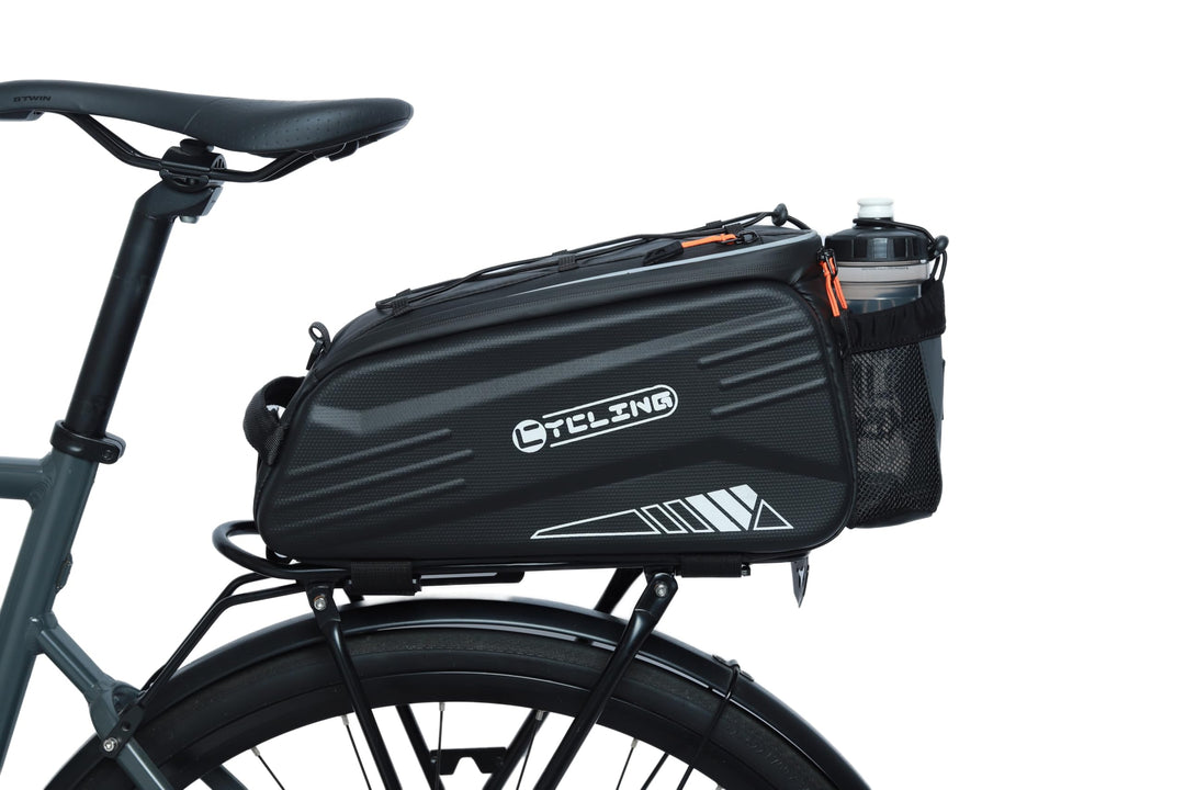 HOMPER Fahrradtaschen,wasserdichte Gepäckträgertasche Fahrrad Kofferraumtasche,9L Eva Berg Fahrrad R