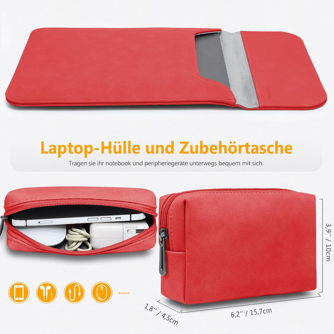 HYZUO 13 Zoll Laptop Hülle Tasche Laptophülle Compatibel mit 2018-2021 MacBook Air 13 M1/2016-2021 M