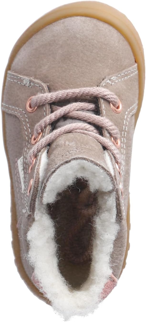 RICOSTA Mädchen und Jungen Lauflernschuhe Denny, WMS:Weit,CareTEX,terracare 20 EU Weit Beige 650, 20