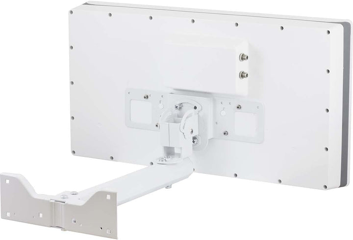 Telestar Digiflat 2 Twin Sat Flachantenne für 2 Teilnehmer (LNB: 0,2dB, 33,7 dBi Gewinn, Fenster-Wan