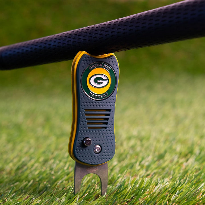 Team Golf NFL Adult-Unisex Switchfix Divot Tool Green Bay Packers Einheitsgrösse Verschiedene Teamfa
