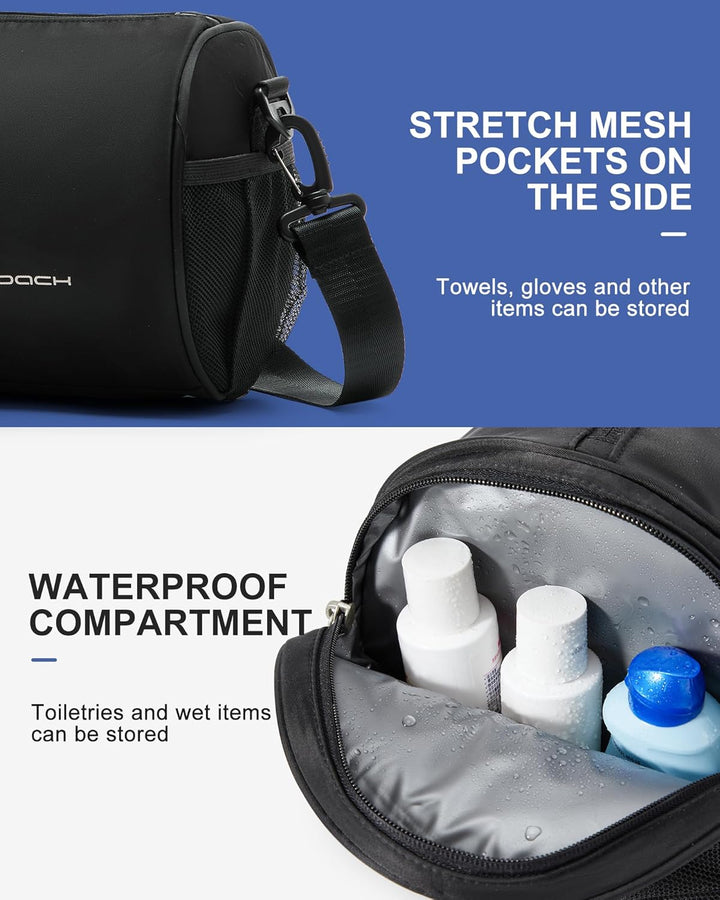 SZSYCN Sporttasche Damen Klein, Sport Duffel Bag mit nassfach & schuhfach, Leichte wasserdichte Trai