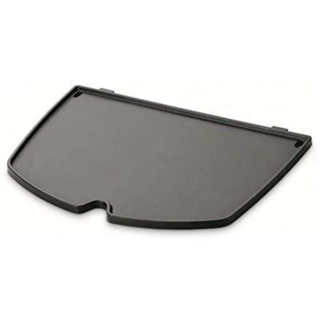 Weber - Stephen Products 6559 Natural Organic Porc CI Grillpfanne, Schwarz 34.3 x 1.9 x 45.7 cm Sing