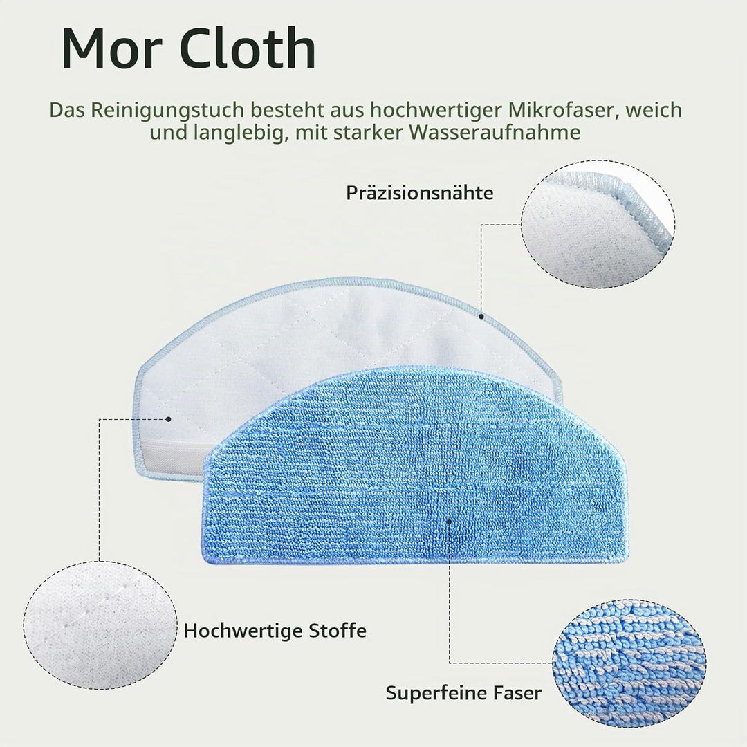 Liveryde Ersatz Kompatibel mit Honiture G20, G20 Pro, für Laresar Evol 3 Staubsaugerroboter, 1 Haupt