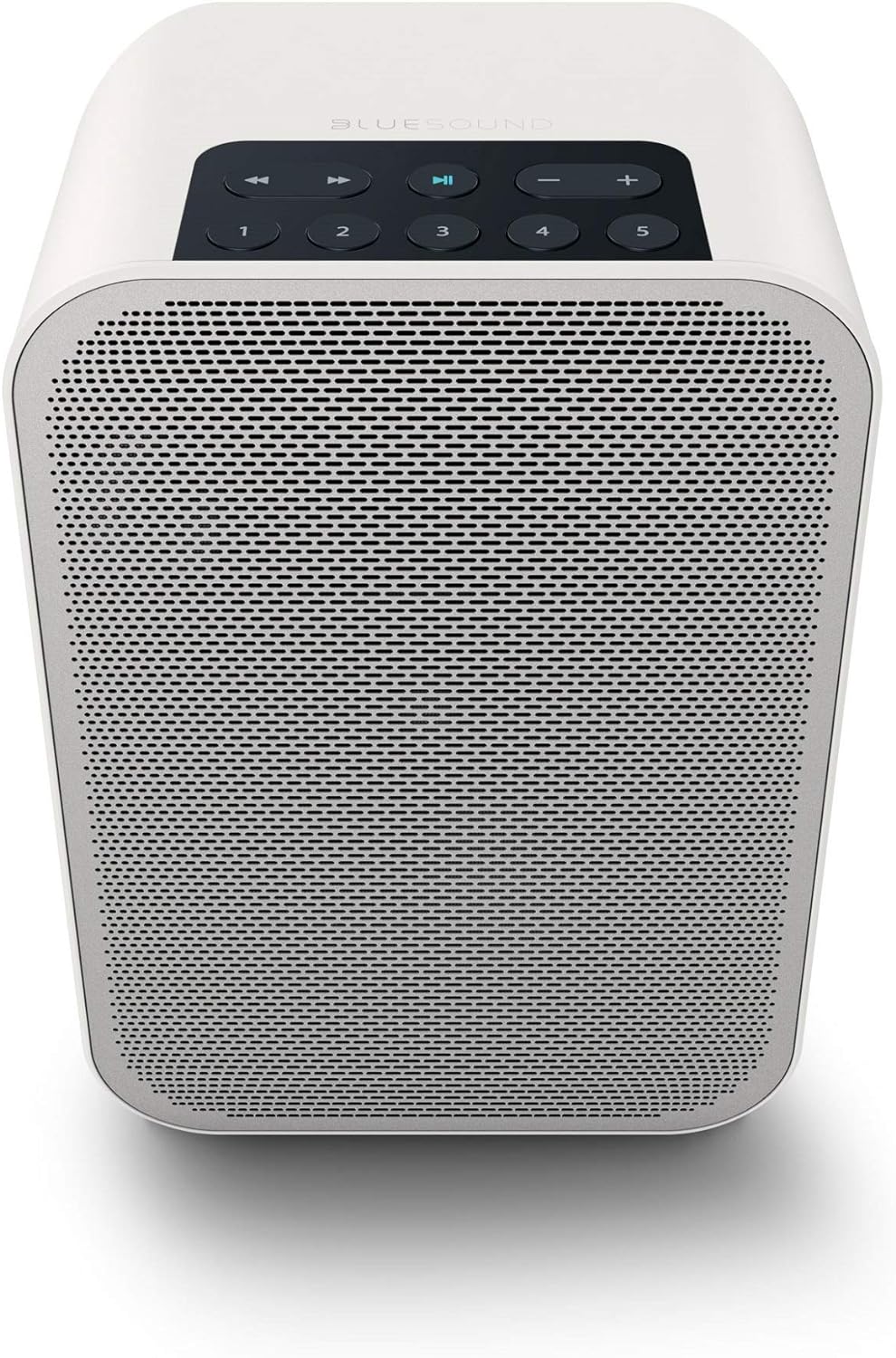 Bluesound Pulse Flex 2i tragbarer kabelloser Streaming-Lautsprecher - Weiss White, White