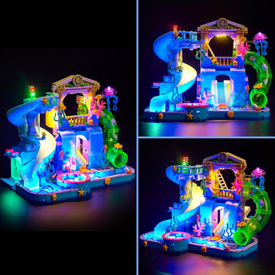 LocoLee Licht Kompatibel mit Lego Heartlake City Wasserpark, Nur Lichter Set - Kein Modell, Licht Be