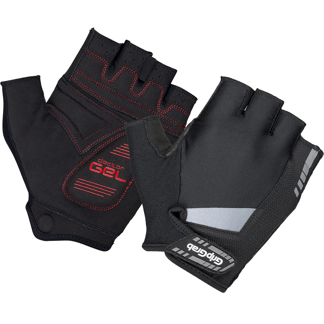 GripGrab SuperGel 6mm DoctorGel Polsterung Kurzfinger Fahrradhandschuhe Dämpfende Fingerlose Sommer