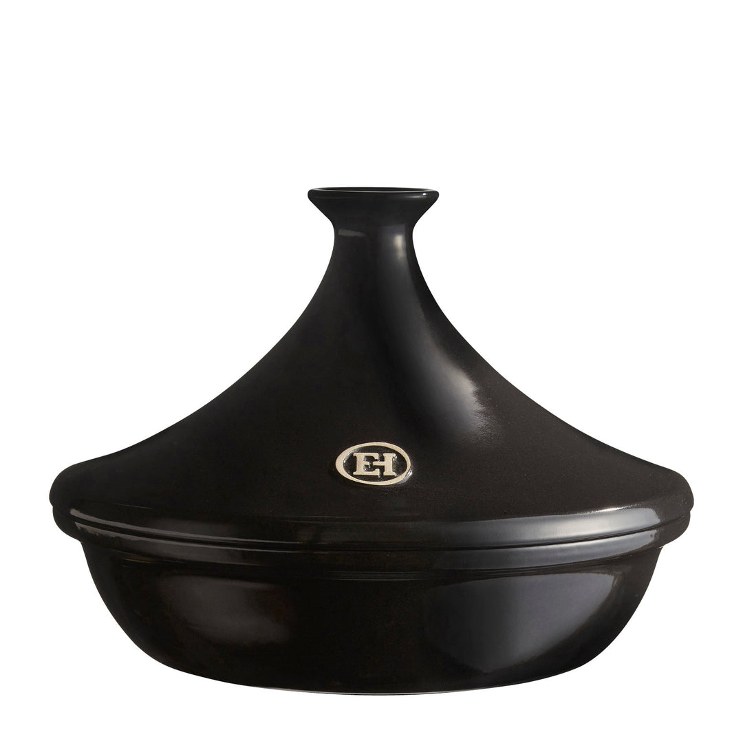 Interhal EH325626 Tajine, Keramik, Holzkohle Farbe, 27 x 27 x 20 cm Zeichenkohle, Zeichenkohle