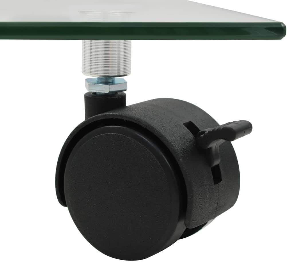 Festnight Pflanzenständer mit Rollen | 2 Stück Pflanzenroller | Garten Blumenroller | Balkon Pflanze