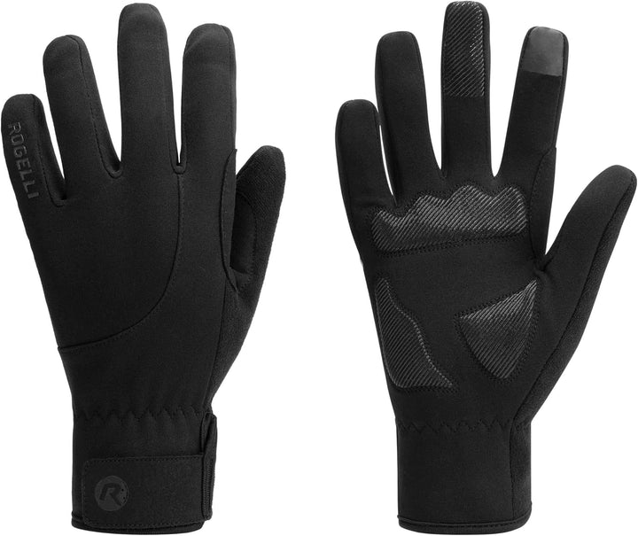 Rogelli Core II Fahrradhandschuhe Damen - Absorbiert Vibrationen - Winddichter Winterhandschuhe Fahr