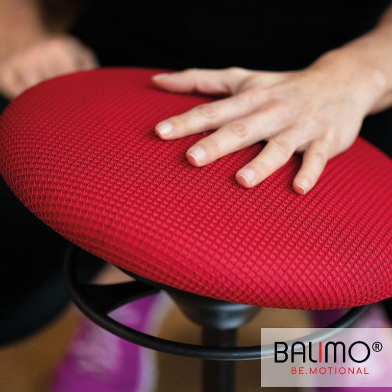BALIMO Classic - Bürohocker - ergonomischer Sitzhocker - Bewegungsstuhl - Bewegungshocker - Rücken-T
