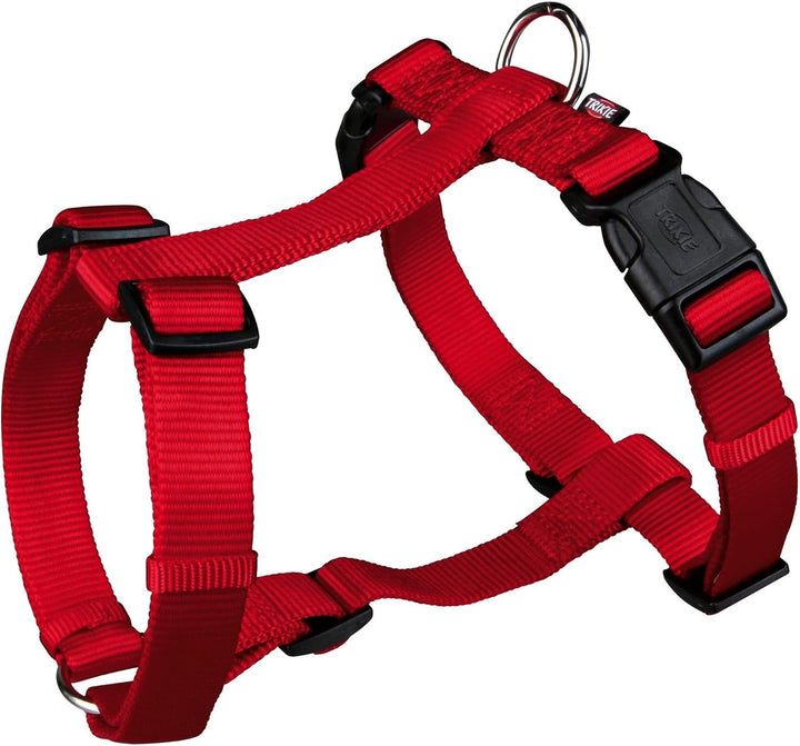Trixie Premium H-Hundegeschirr rot Small - Medium, rot Small - Medium