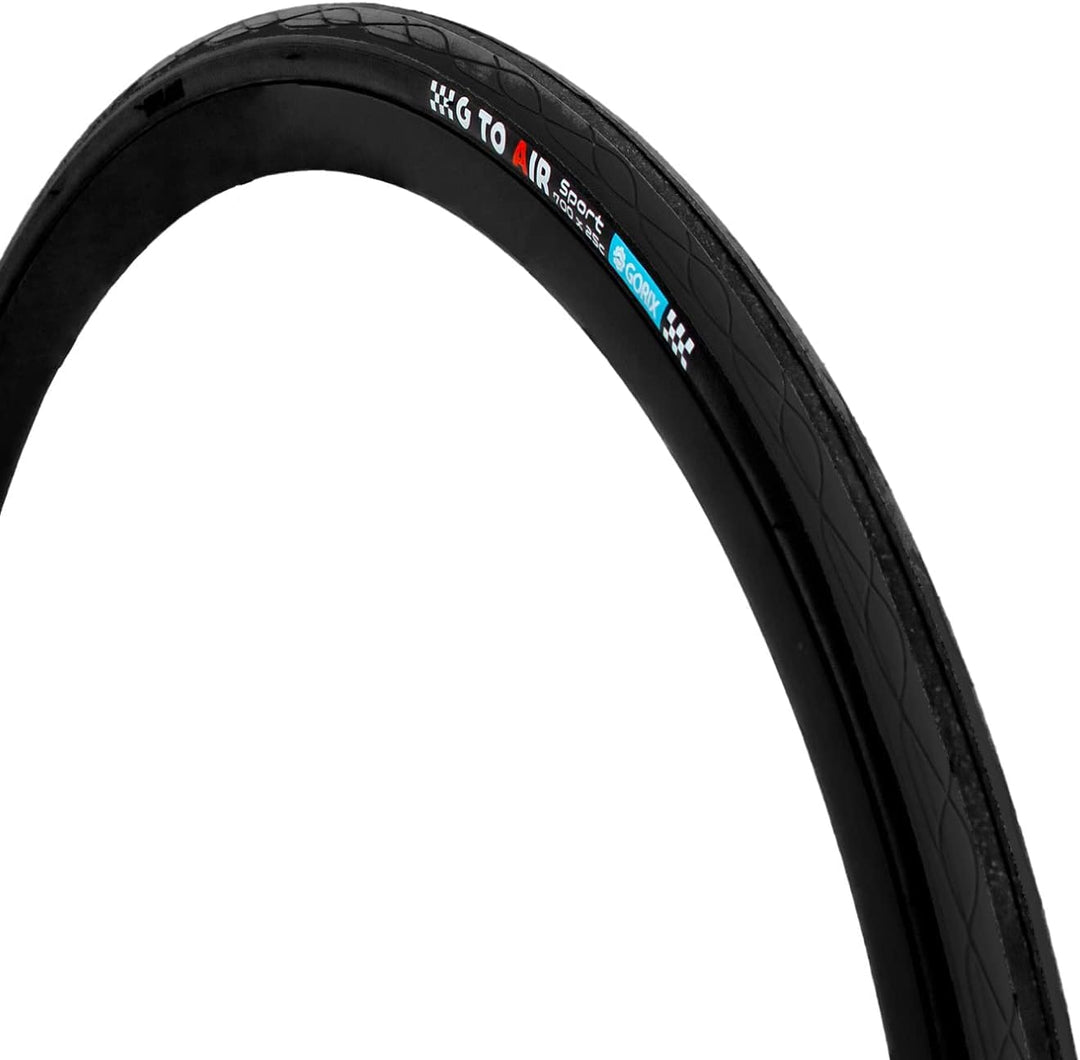 GORIX Rennradreifen 700×23C 25C 28C 32c 35c Fahrrad (Gtoair) 700×28c All Black(1 Tire), 700×28c All