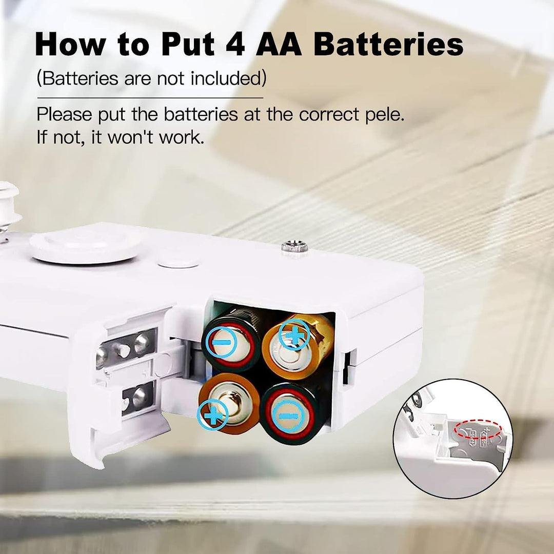 Handnähmaschine, Tragbare Mini-Nähmaschine, Kabellose Tragbare Elektrische Handnähmaschine Mit Nähzu