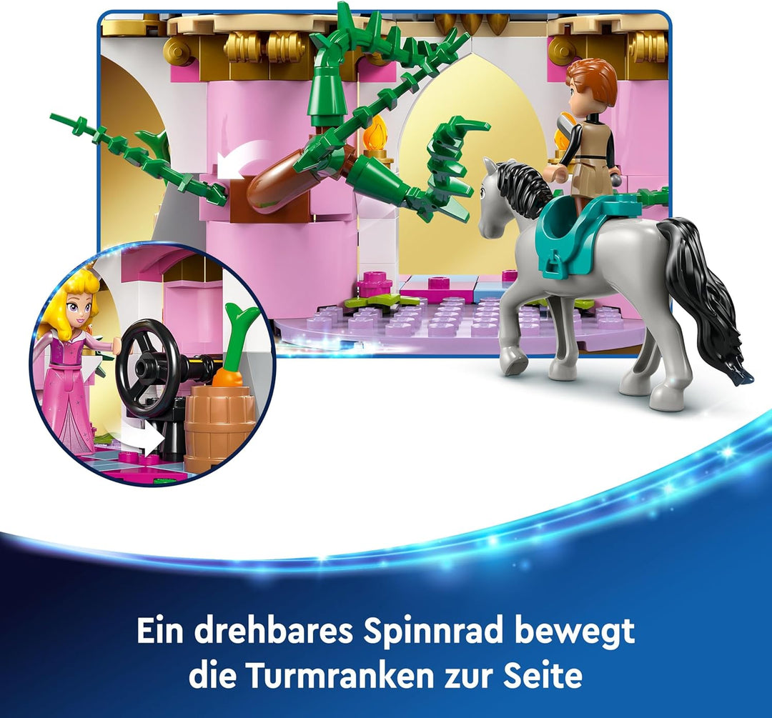 LEGO ǀ Disney Princess Malefiz als Drache, Fantasy-Spielset für Kinder und Fans von Dornröschen, Ges