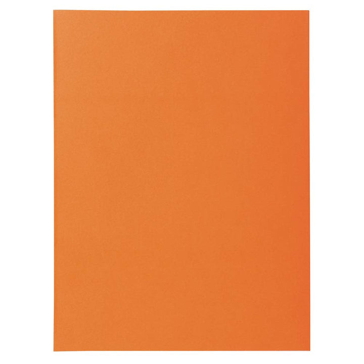 Exacompta 340007E Packung mit 100 Aktendeckel Super, 180g, ideal für Archivierung, 1 Pack, orange 18