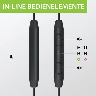 Avantree Resolve L - Kabel Open-Ear Lightning Kopfhörer mit Mikrofon & Bedienelemente Ohrbügel Kompa