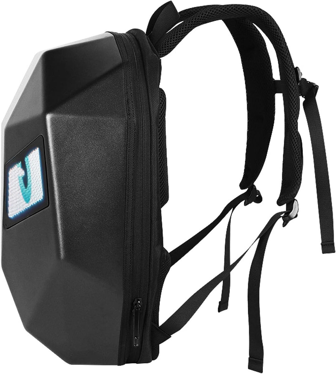 Wasserdichter Hartschalen LED Rucksack, Motorradhelm Rucksack, Wasserdichter Reitrucksack mit 3D pro