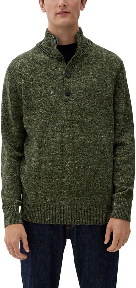 s.Oliver Herren Strickpullover M Grün 78w1, M Grün 78w1