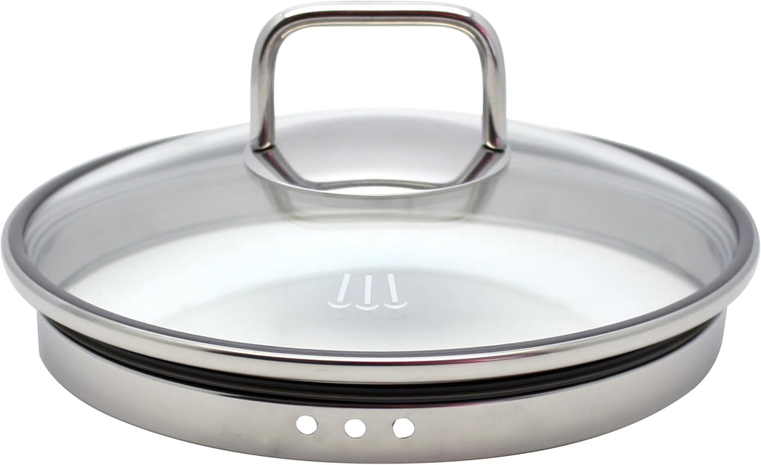 ELO Topfset 4-teilig Smart Steam, Edelstahl 18/10, integriertes Öl-Dosiersystem (Oil Optimizer), Vol