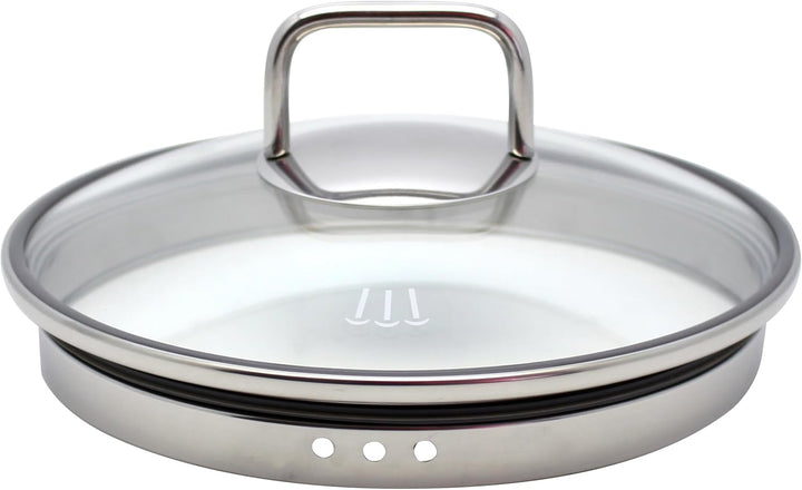 ELO Topfset 4-teilig Smart Steam, Edelstahl 18/10, integriertes Öl-Dosiersystem (Oil Optimizer), Vol