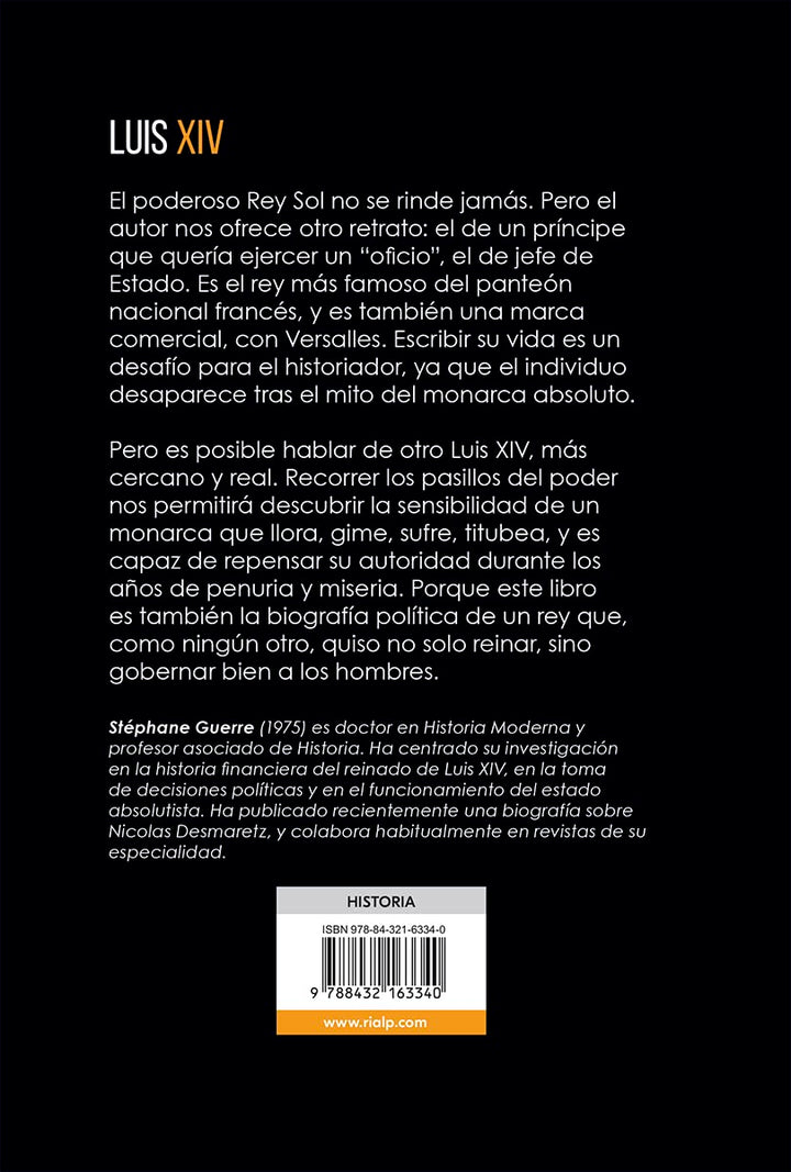 Luis XIV (Historia y Biografías), Taschenbuch