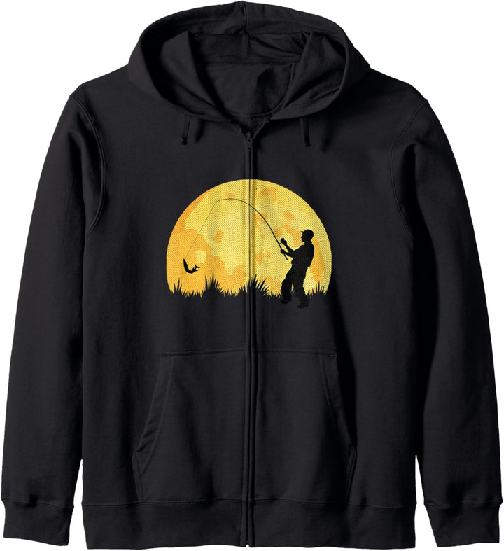 Angeln Geschenk für Papa Kapuzenjacke