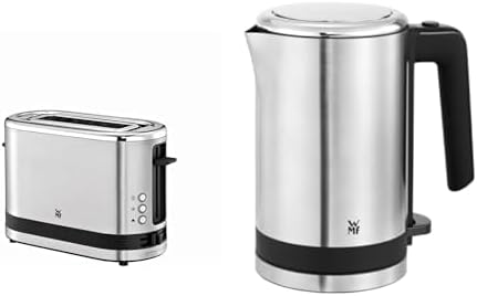 WMF Küchenminis 1-Scheiben Toaster Langschlitz XXl-Toast Brötchenaufsatz 7 Bräunungsstufen Überhitzu