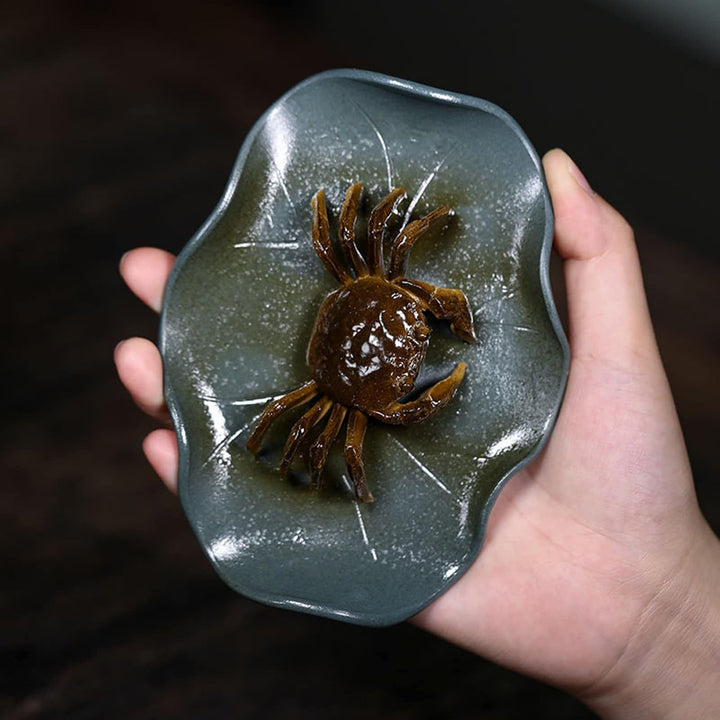 Tea Pet Color Changing Crab Change Color Cute Tea Pet Can Change Color Zisha Kungfu Tea Table Tearoo
