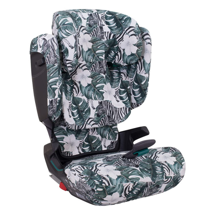 JYOKO Kids Bezug kompatibel mit Britax Romer Kidfix, aus Baumwolle (Romer Kidfix I-SIZE, ZEBRA)