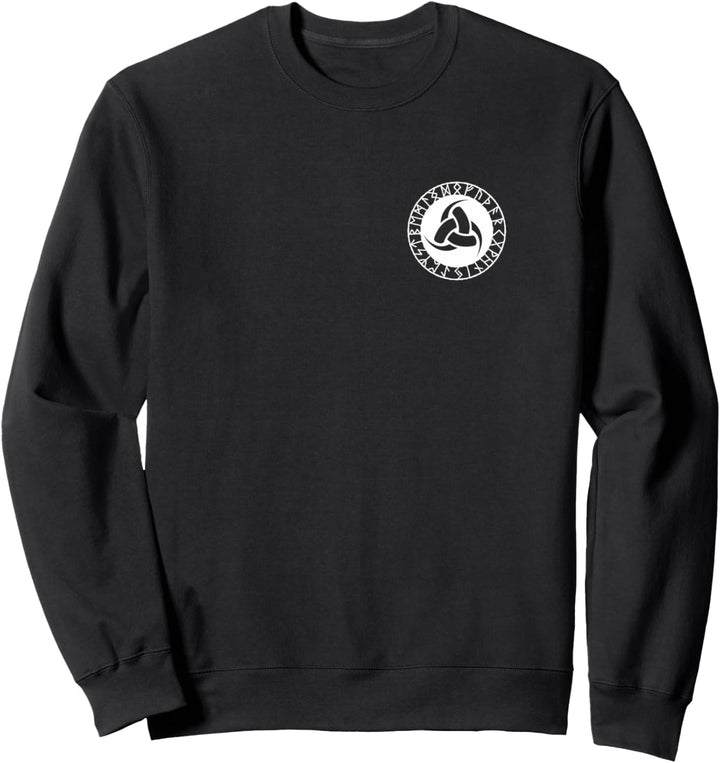Wikinger-Symbol Triskele Odin Hörner Nordisches Zeichen Runensymbol Sweatshirt